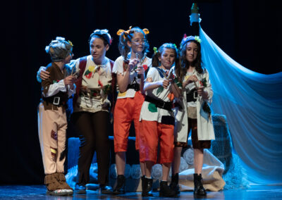 Corso di Teatro Junior per bambini e bambine dagli 8 ai 10 anni a Sarnano con APS Circolo di Piazza Alta. Insegnante: Isabella Tomassucci